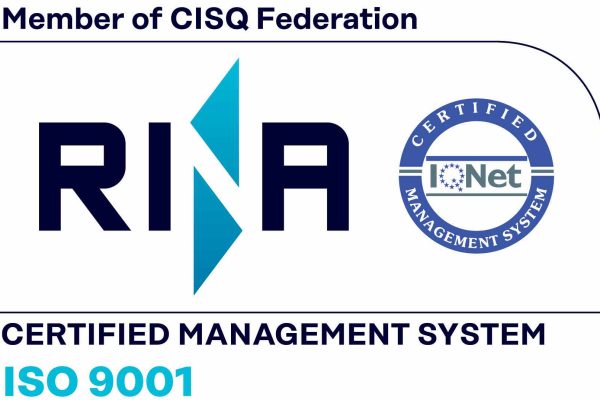RINA - logo ISO 9001 - Bassa Risoluzione